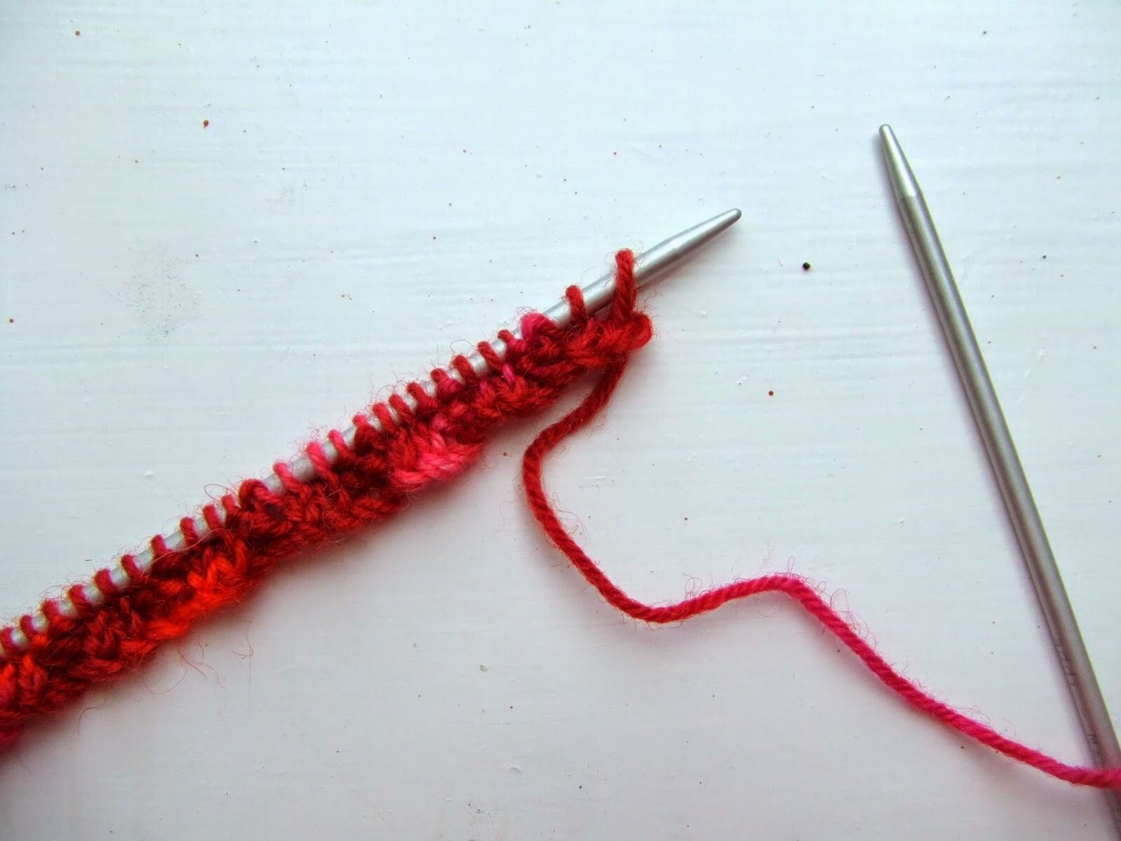 Beginner sock knitting - basic 4ply sock - casting on