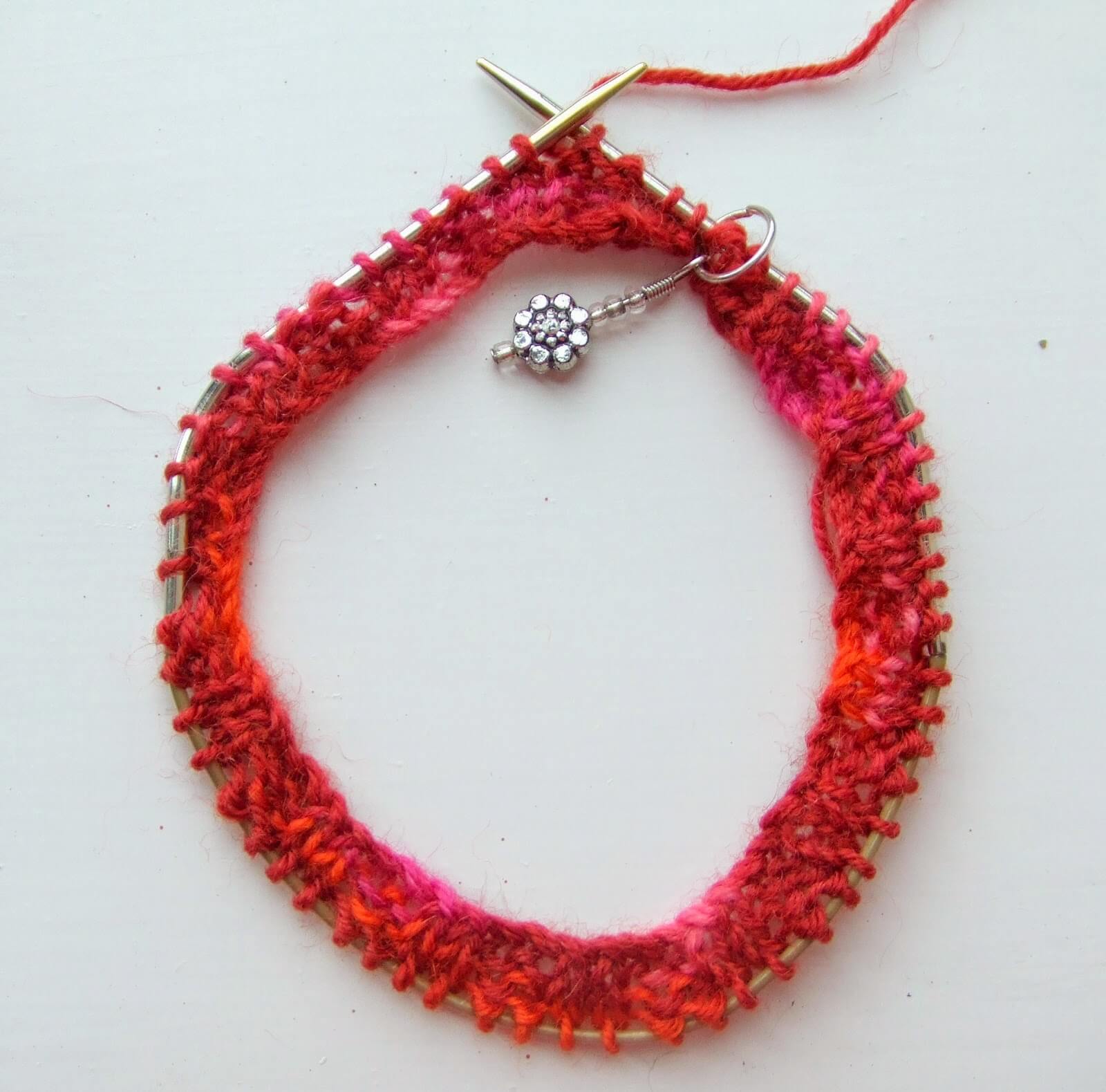 Beginner sock knitting - basic 4ply sock - knitting in the round