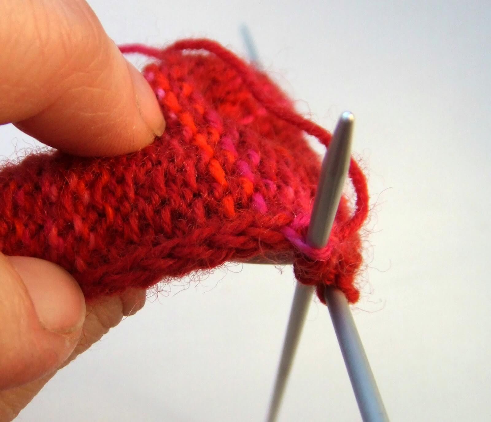 Chunky Yarn Hand Knitted Stocking Workshop July 16 2:30pm