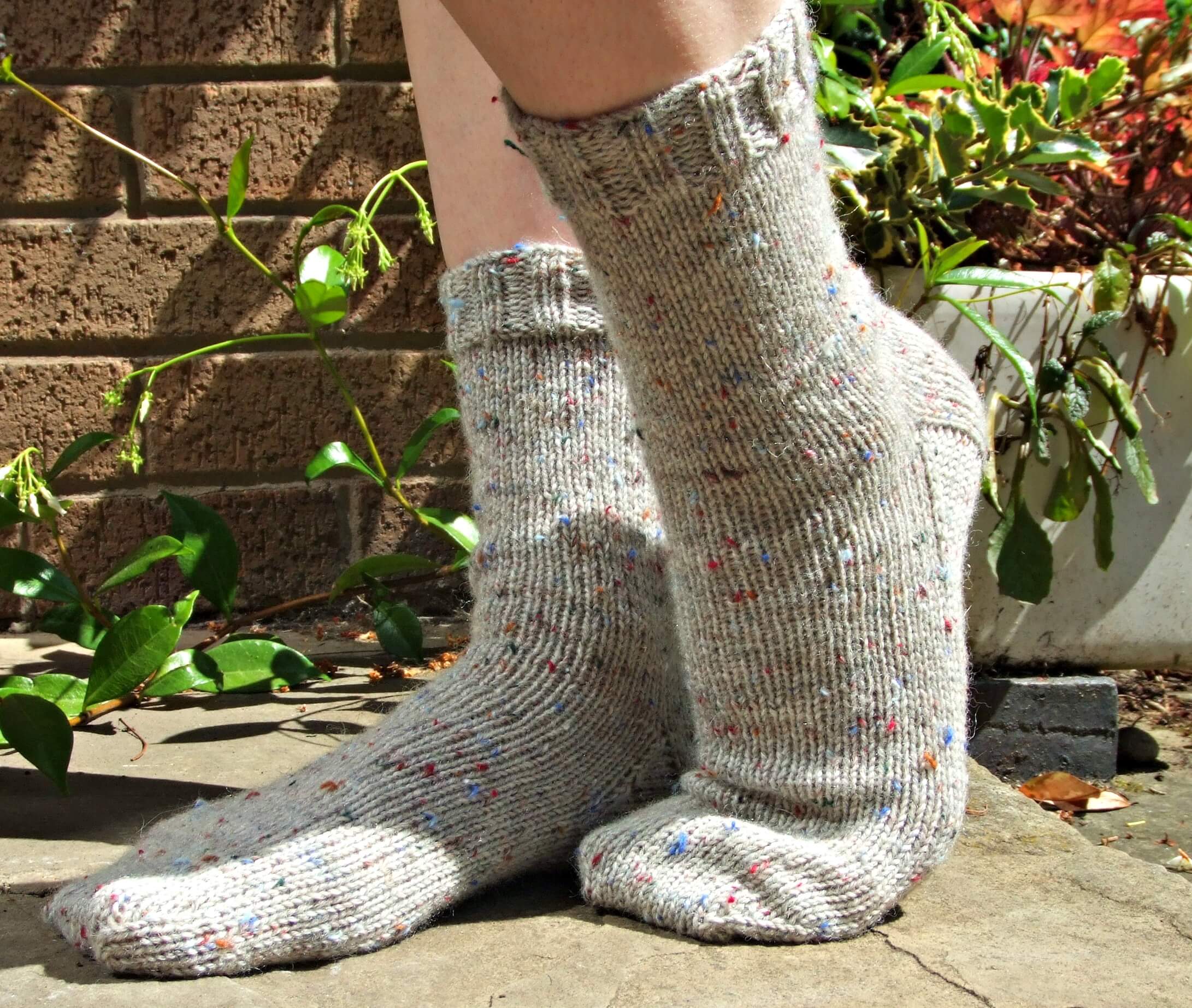 Socks Knitting Pattern, Cute Socks, Cozy Boot Socks, Wool Socks