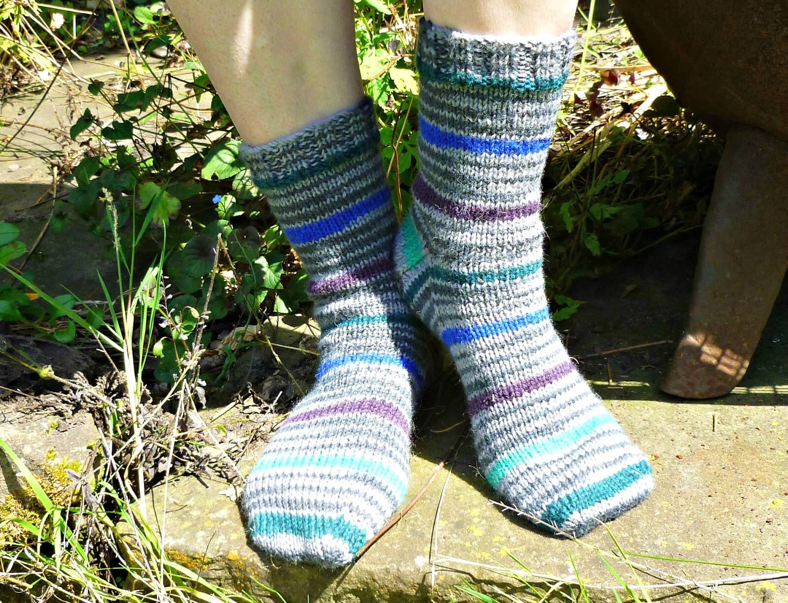Long Hand Knitted Boot Socks