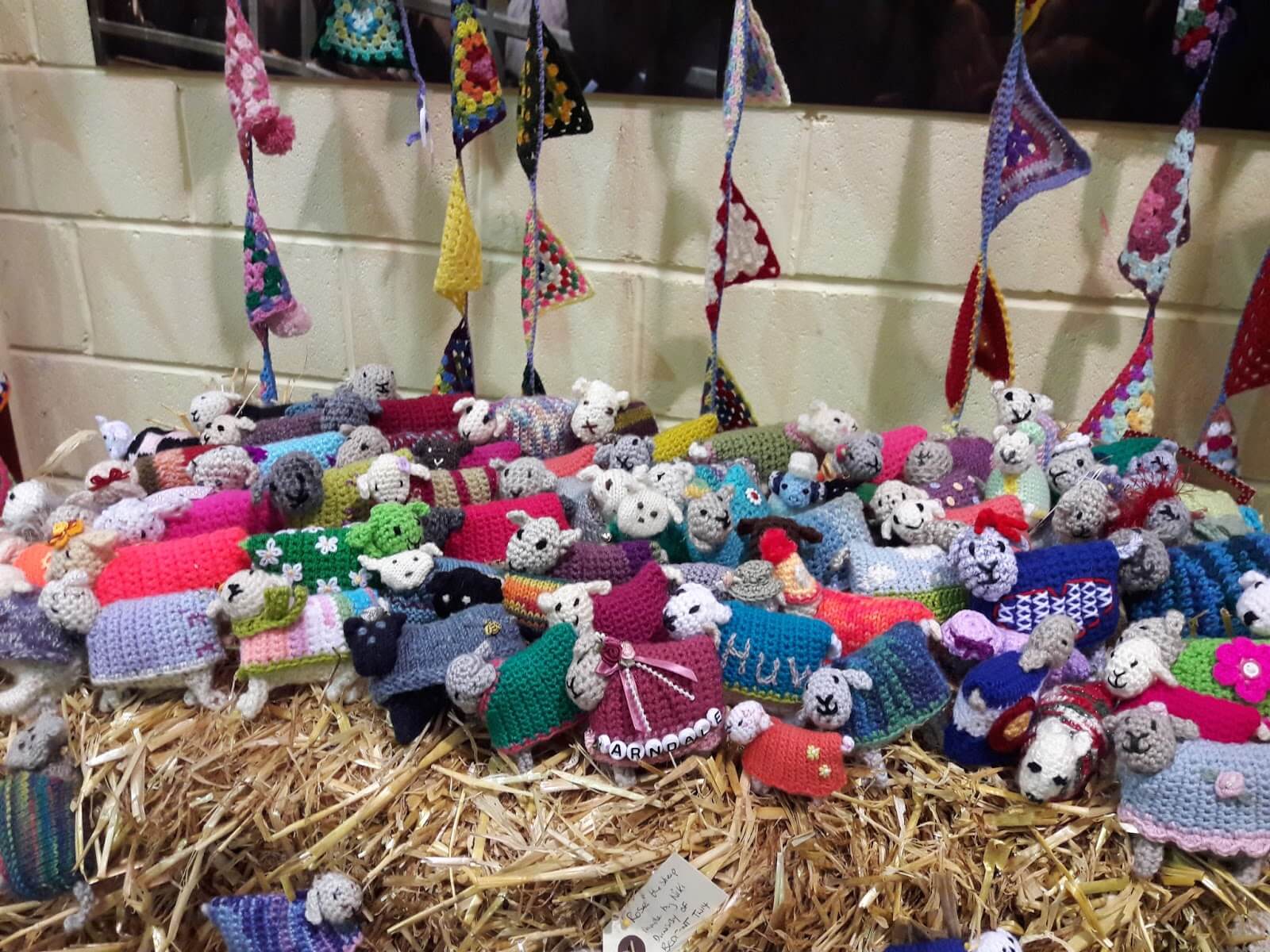 Yarndale - sheep creative project