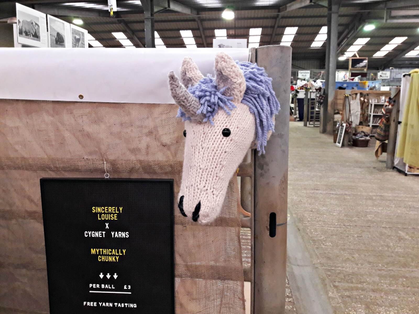 Yarndale - Sincerely Louise unicorn