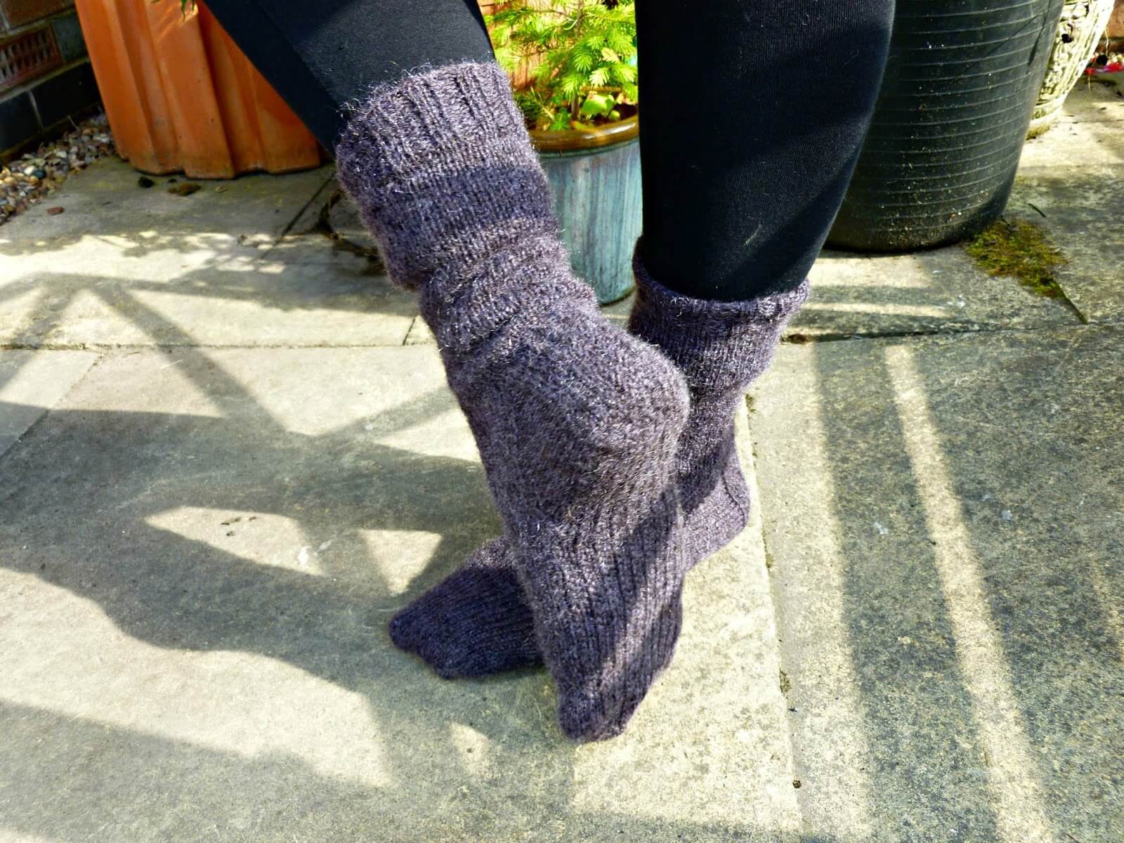 Blocking socks without sock blockers – Winwick Mum