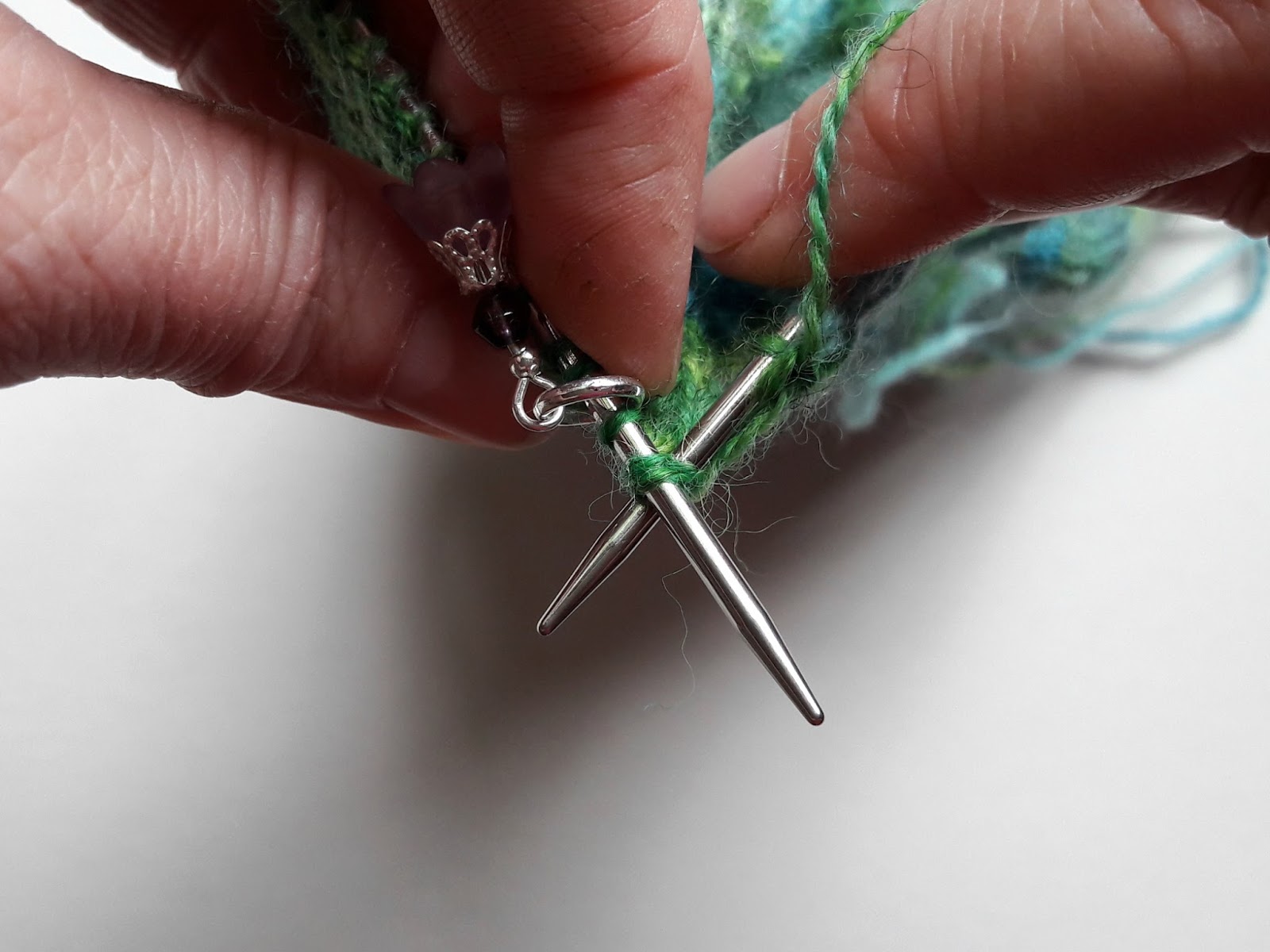 Winwick Mum patchwork socks - P2togtbl