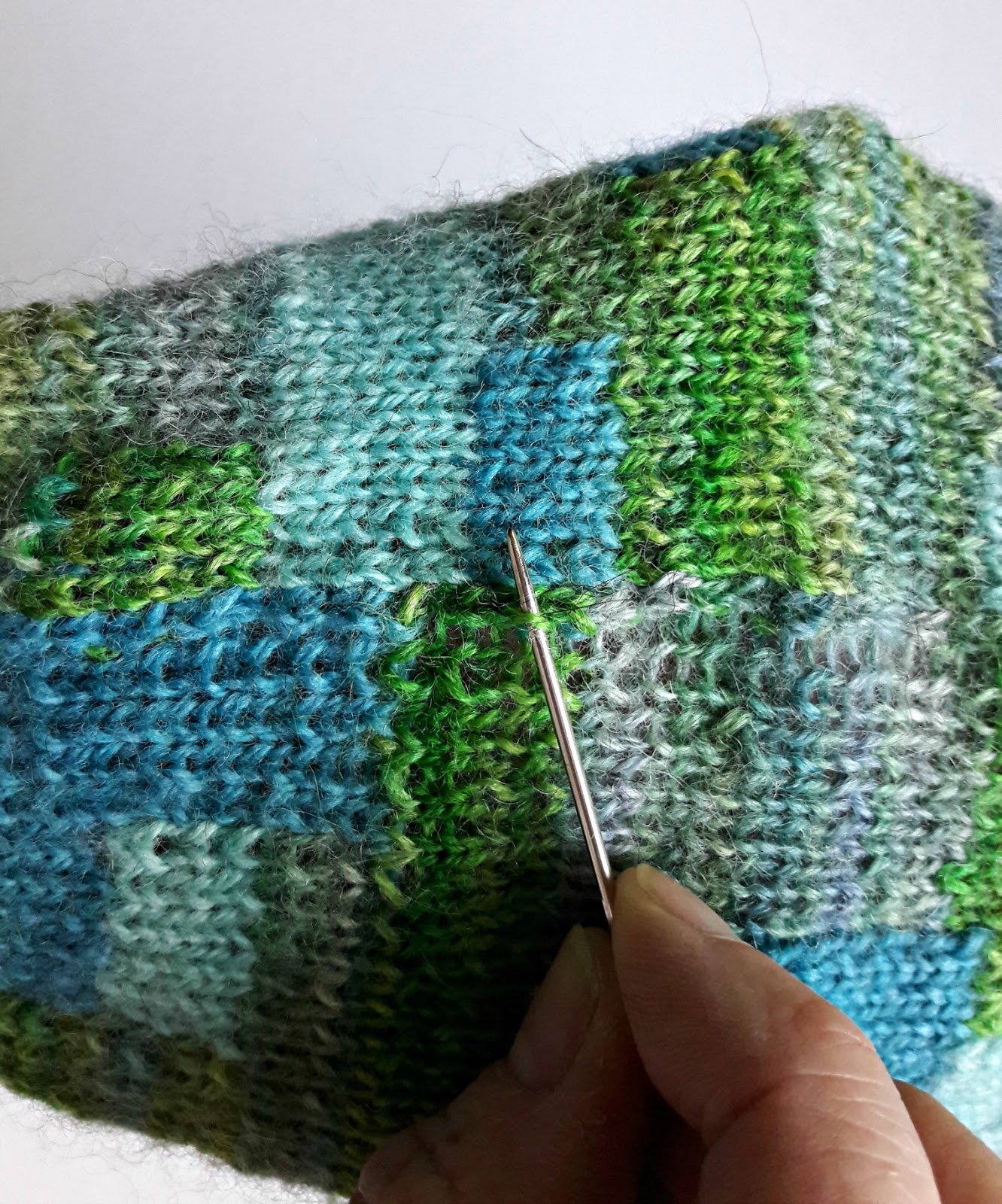 Winwick Mum patchwork socks