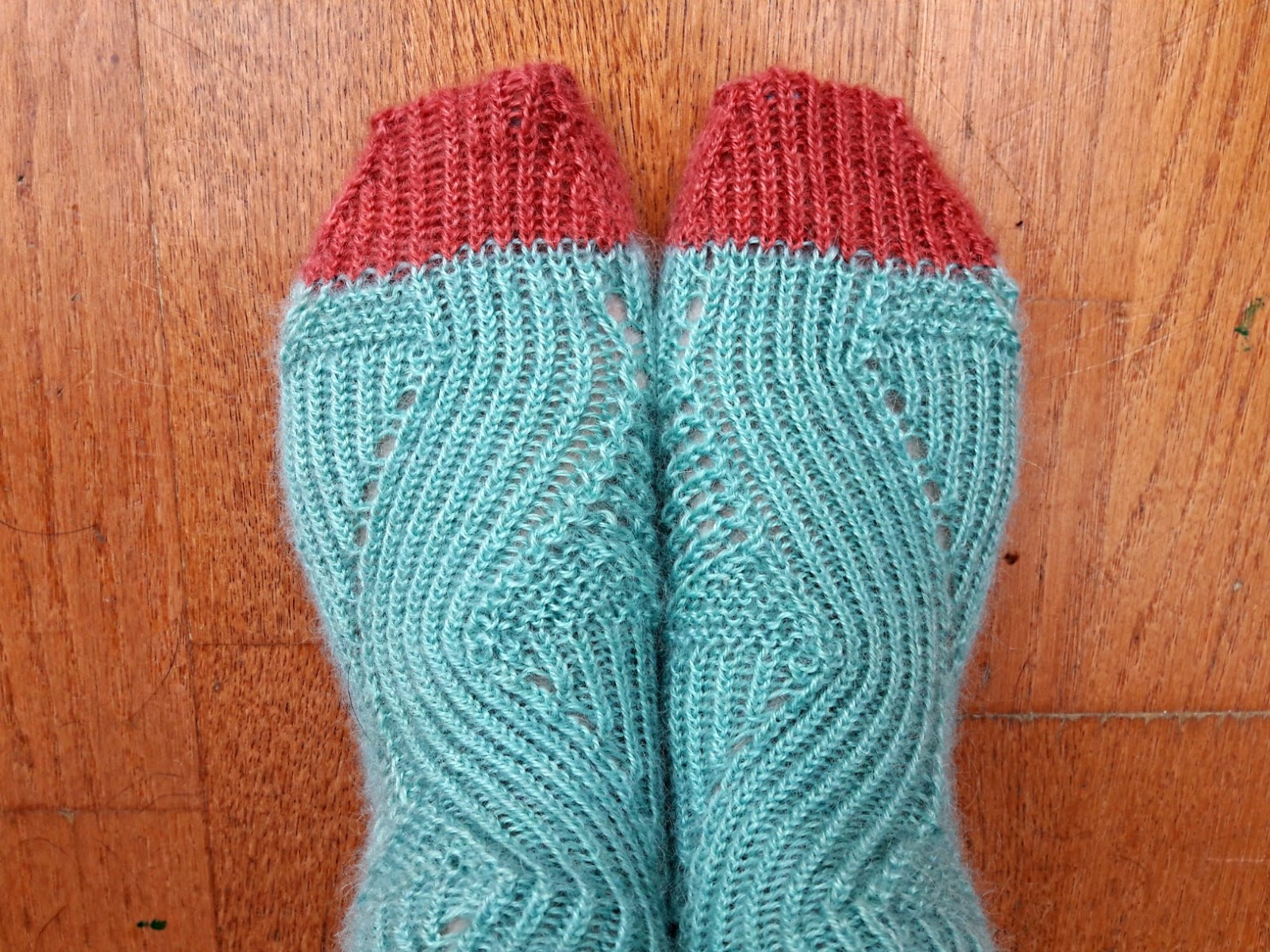 Magic Mirror Socks in Whistlebare Cuthbert's Sock