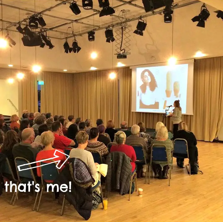 Zoe Fletcher, The Woolist - The Woolist talk - Theatr Clwyd Sept 2019