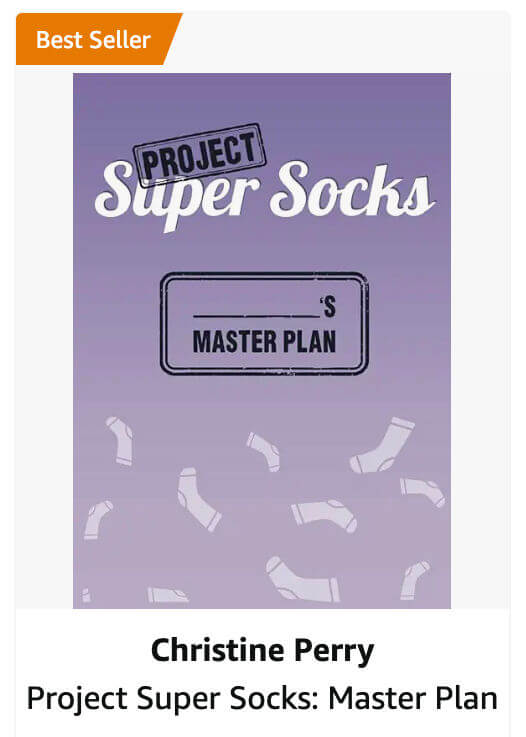 A screenshot of an Amazon listing for a book with the label "bestseller" across the top