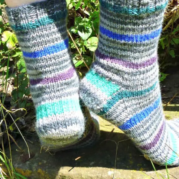 Basic 8ply (DK) Socks - Image 2